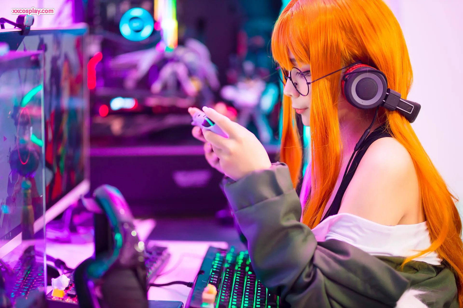 Umeko J bilang Futaba Sakura - Cosplay ng Persona 5